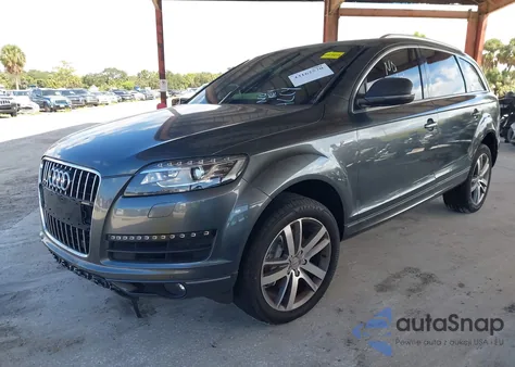 2012 Audi Q7 3.0T Premium from USA, damaged, VIN WA1LGAFE3CD009817